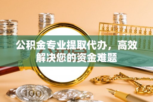 嘉禾公积金专业提取代办，高效解决您的资金难题